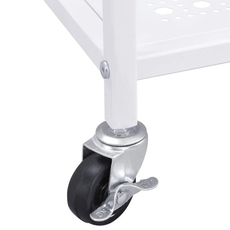 Design-Servierwagen in Weiß - Marian