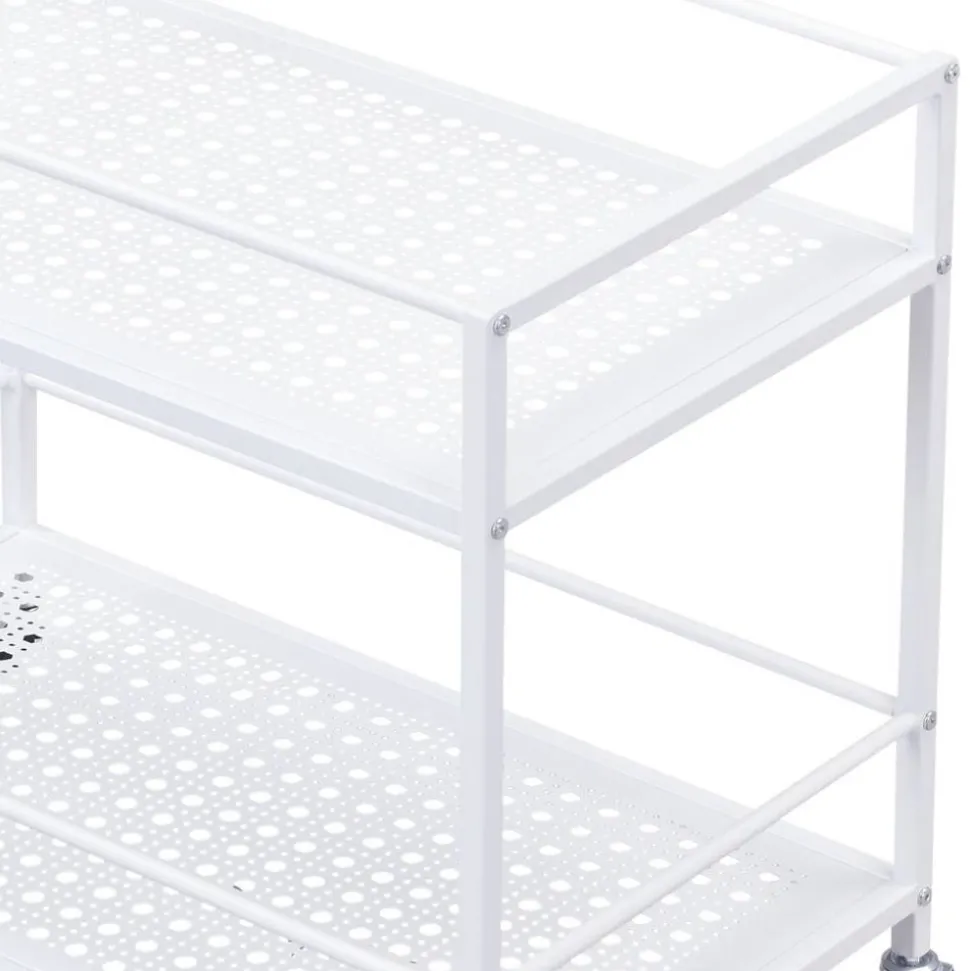 Design-Servierwagen in Weiß - Marian