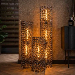 Design-Stehlampe in drei Höhen - Stecma