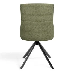 Designstuhl in Grün Material Mix - Hollabrunn (2er Set)