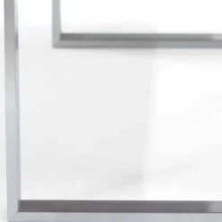 Designtisch aus Nussbaum Holz & Edelstahl - Yocha