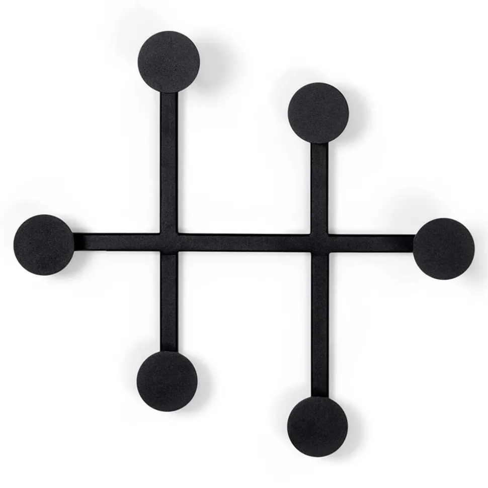 Design-Wandgarderobe aus Stahl - Finalys