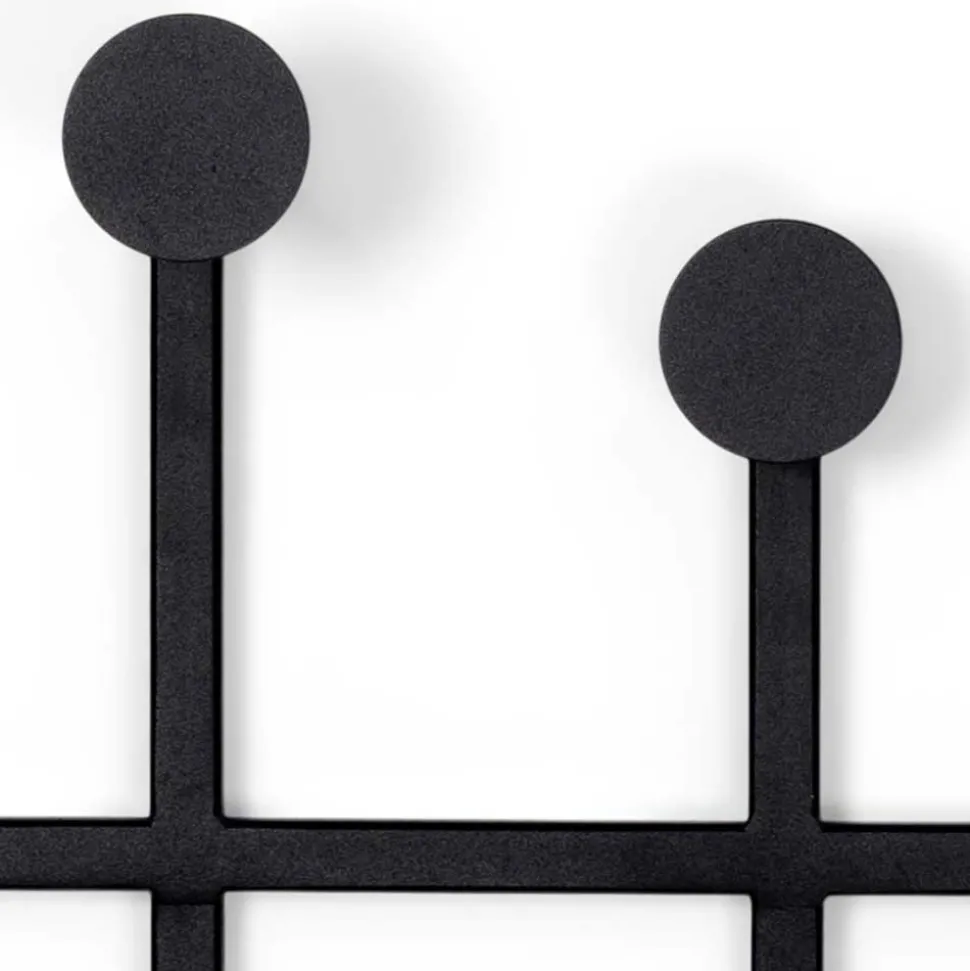 Design-Wandgarderobe aus Stahl - Finalys