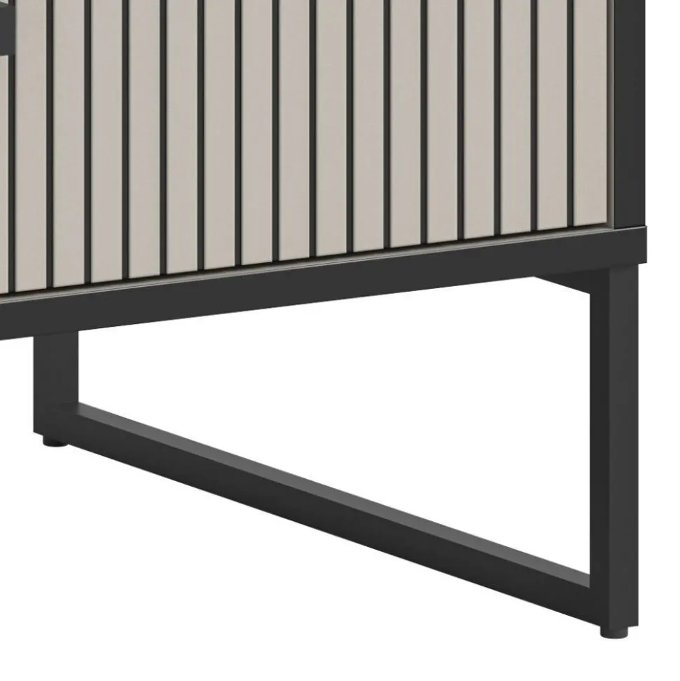 Design-Waschtisch mit Aufsatzwaschbecken - Xena