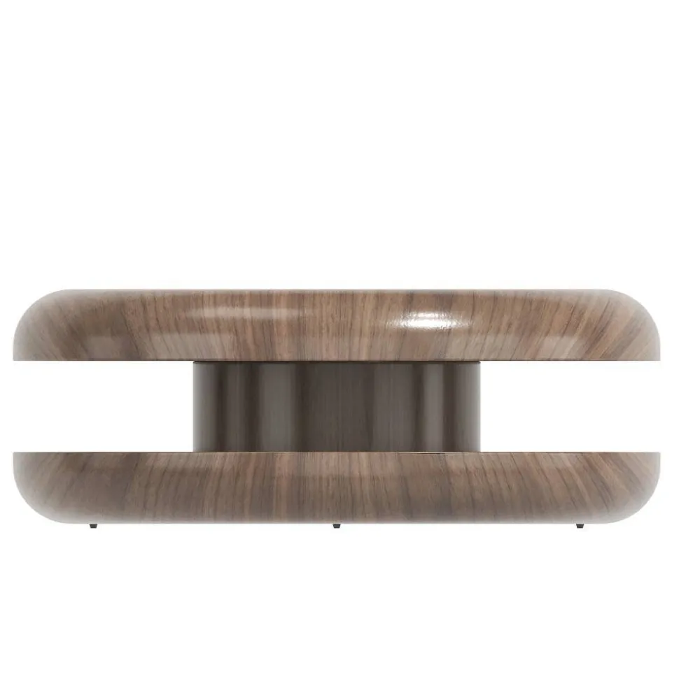 Design-Wohnzimmertisch mit drehbarer Platte - Loisango