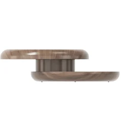 Design-Wohnzimmertisch mit drehbarer Platte - Loisango