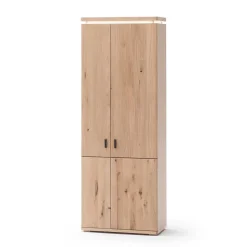 Dielen Einrichtung in Eiche Bianco - Arkadiuz (fünfteilig)