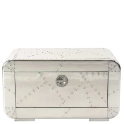 Dielen Möbel aus Aluminium poliert - Pilot (fünfteilig)