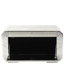 Dielen Möbel aus Aluminium poliert - Pilot (fünfteilig)