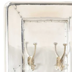 Dielen Möbel aus Aluminium poliert - Pilot (fünfteilig)