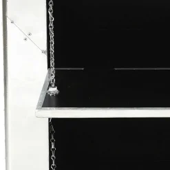 Dielen Möbel aus Aluminium poliert - Pilot (fünfteilig)