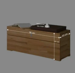 Dielen Set Wislama aus Kernbuche Massivholz (fünfteilig)