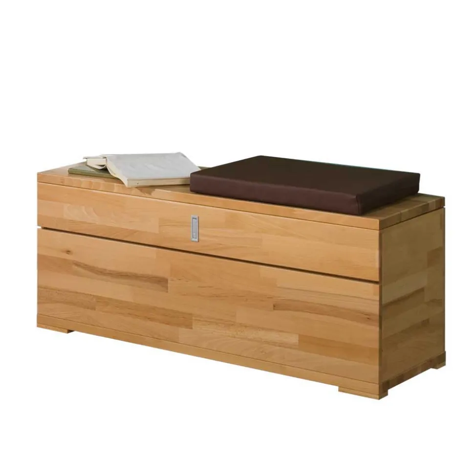 Dielen Set Wislama aus Kernbuche Massivholz (fünfteilig)