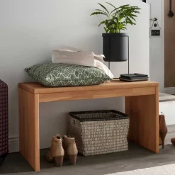 Dielenbank aus Massivholz Buche - Shimousa