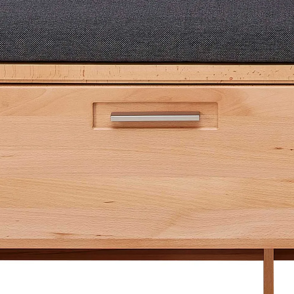 Dielenbank mit Schublade und Klappe - Viktorion