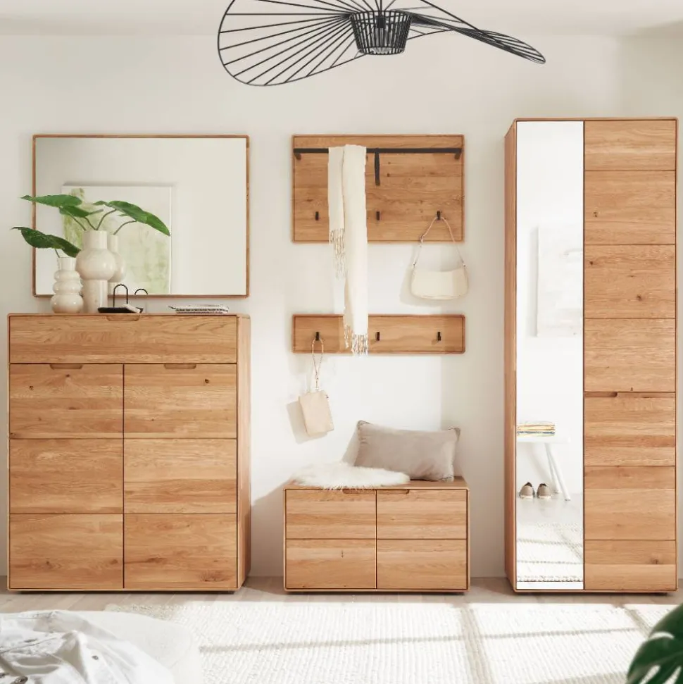 Dieleneinrichtung Möbelset aus Wildeiche - Darcona (sechsteilig)