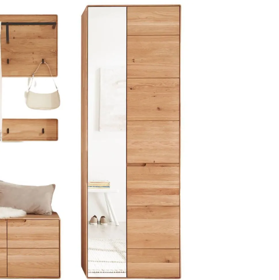 Dieleneinrichtung Möbelset aus Wildeiche - Darcona (sechsteilig)