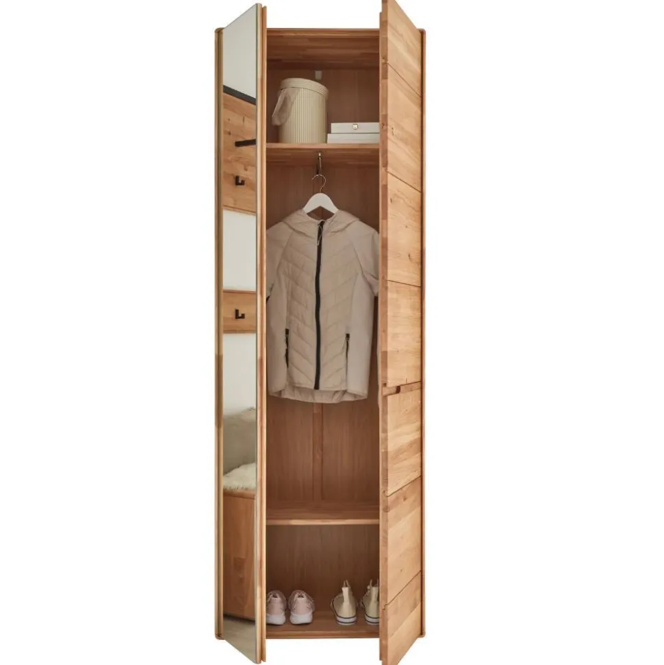 Dieleneinrichtung Möbelset aus Wildeiche - Darcona (sechsteilig)