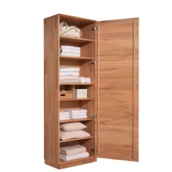 Dielenkleiderschrank Coestra aus Kernbuche Massivholz