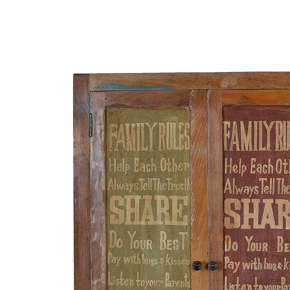 Dielenkleiderschrank Creek in Bunt