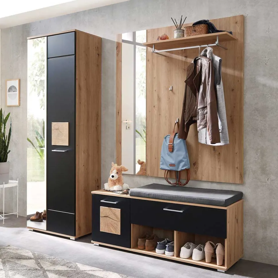 Dielenmöbel Kombination modern - Zelio (dreiteilig)