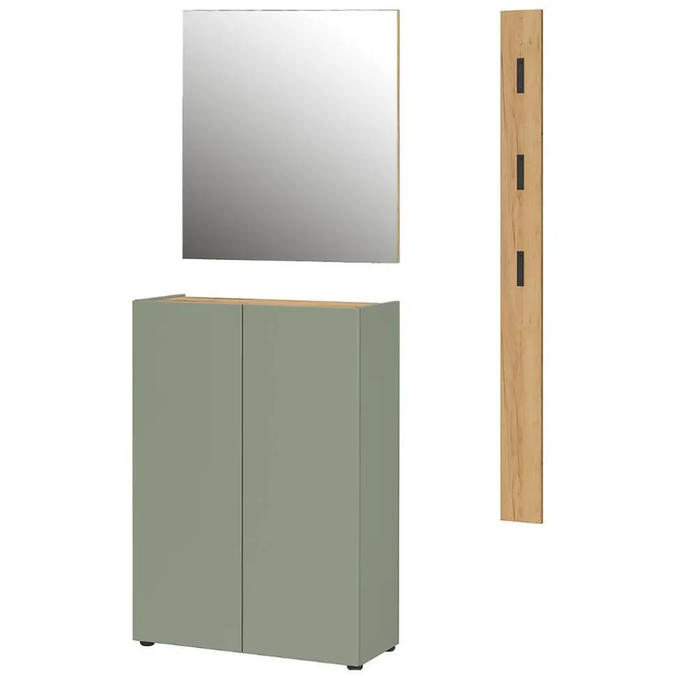 Dielenmöbel Set zweifarbig - Bien (dreiteilig)