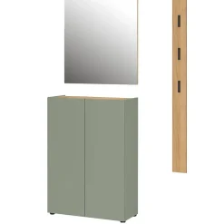 Dielenmöbel Set zweifarbig - Bien (dreiteilig)