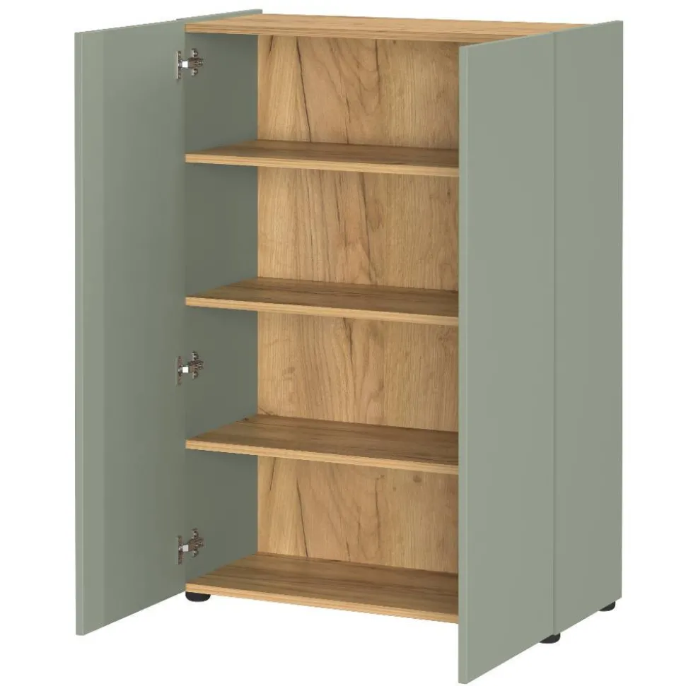 Dielenmöbel Set zweifarbig - Bien (dreiteilig)