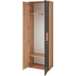 Dielenschrank mit Spiegel - 65x195x38 - Zelio