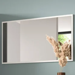 Dielenspiegel in Weiß - Davos