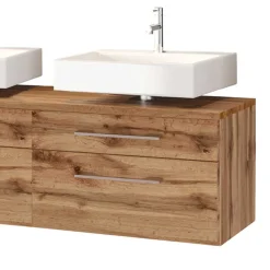 Doppel Unterbeckenschrank Set - Userina (dreiteilig)