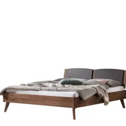 Doppelbett Gestell aus Nussbaum geölt - Carloletta