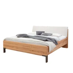 Doppelbett im Set mit Nachtkommoden - Krofun (dreiteilig)