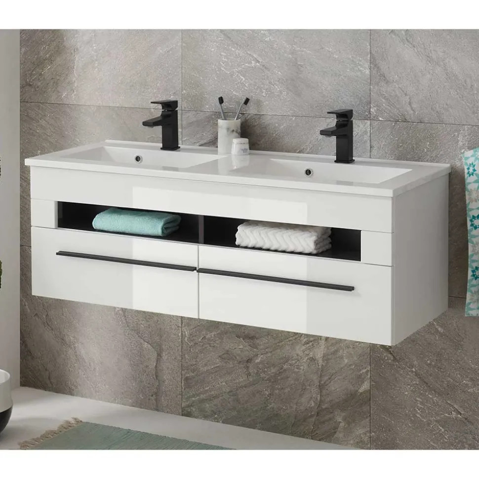 Doppel-Waschtisch mit zwei Klappen - Ingmesan I