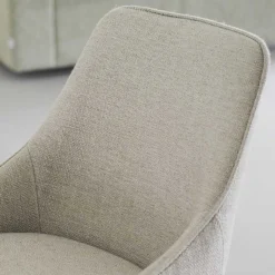 Drehbare Barstühle in Beige - Taja (2er Set)