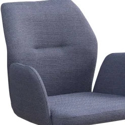 Drehbarer Armlehnenstuhl in Dunkelgrau - Bowies