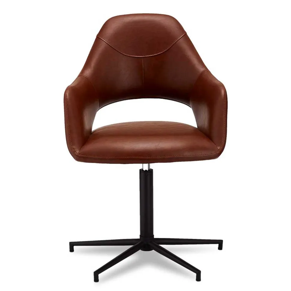 Drehbarer Armlehnenstuhl für Esstisch - Numento (2er Set)