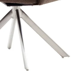 Drehbarer Armlehnenstuhl fürs Esszimmer - Mailak (2er Set)