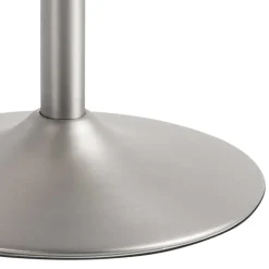 Drehbarer Barhocker in Rund - Beige - Vironda