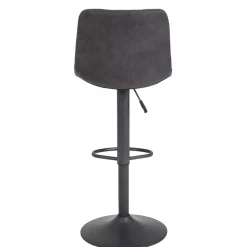 Drehbarer Barstuhl in Anthrazit - Janyna (2er Set)