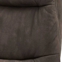 Drehbarer Microfaser Relaxsessel in Braun - Cariba