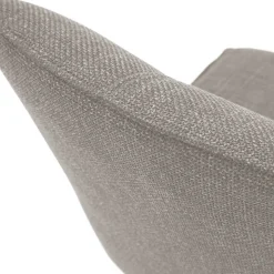 Drehbarer Polsterstuhl in Hellbraun - Asticio (2er Set)