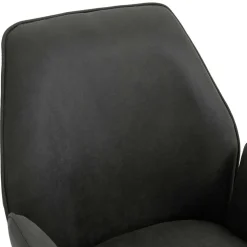 Drehbarer Tischsessel in Anthrazit - Iljana (2er Set)