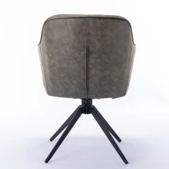 Drehbarer Tischsessel in Braun - Adelaide