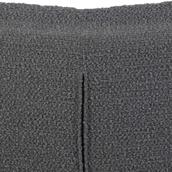 Drehsessel ohne Armlehnen in Anthrazit Boucle - Matresca