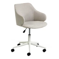 Drehstuhl in Hellgrau Strukturstoff - Spint