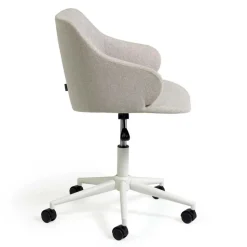 Drehstuhl in Hellgrau Strukturstoff - Spint