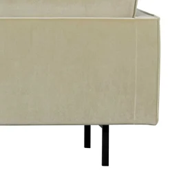 Dreisitzer Couch in Graugrün Samtbezug - Vontada