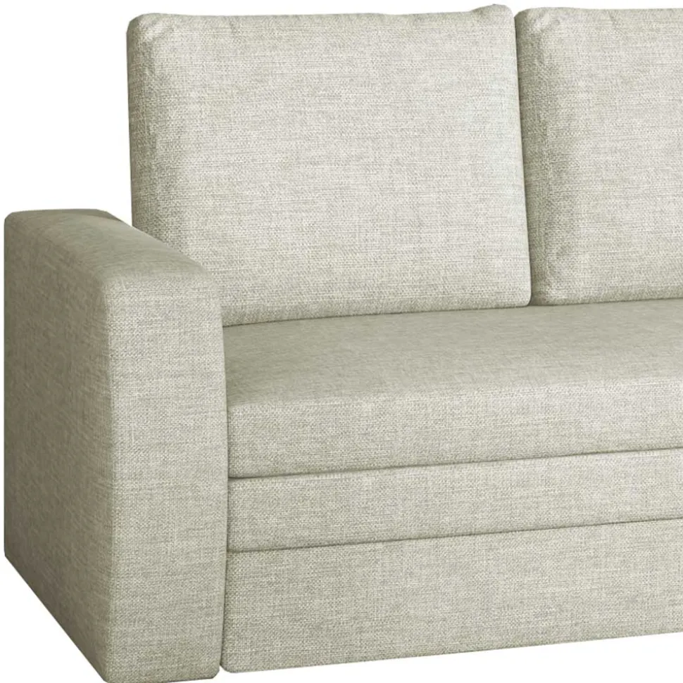 Dreisitzer Schlafcouch in Beige - Saltenas