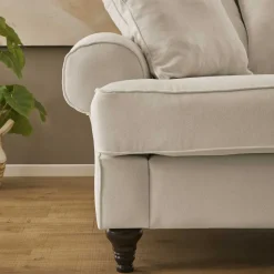 Dreisitzer Sofa im Vintage Landhaus Look - Merandes